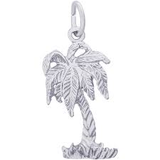 graziella Rembrandt Sterling Silver Palm Tree Charm