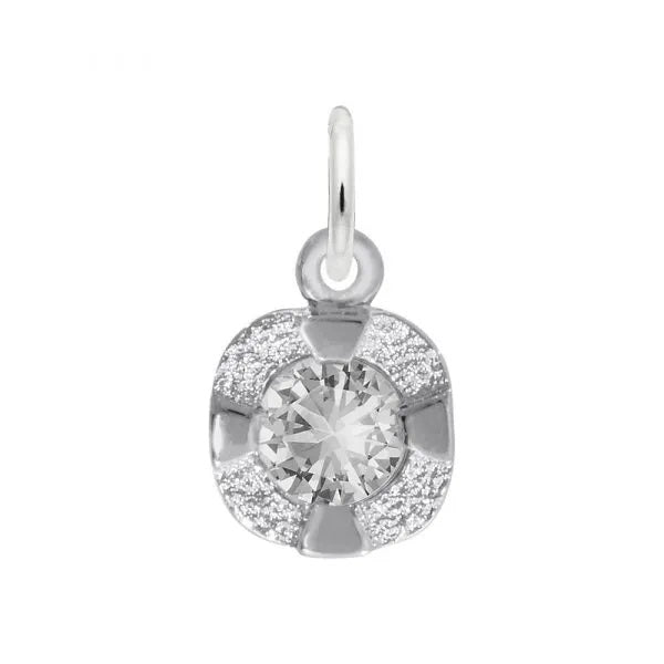 graziella Rembrandt Sterling Silver Petite birthstone Apr