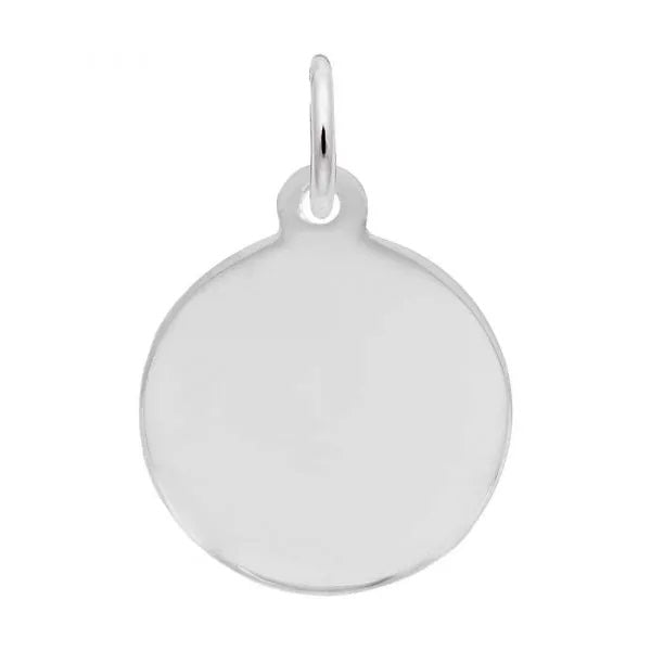 graziella Rembrandt Sterling Silver Petite Disc Charm