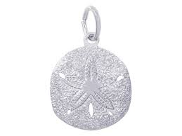 graziella Rembrandt Sterling Silver Sand Dollar Charm