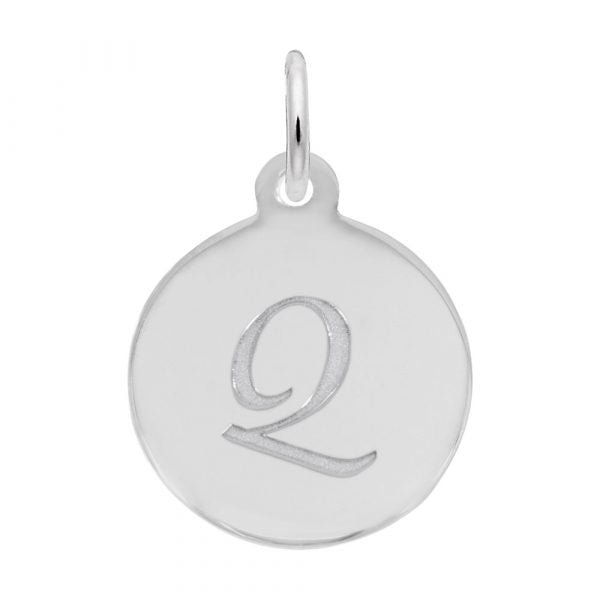 graziella Rembrandt Sterling Silver Script Letter "Q" Initial