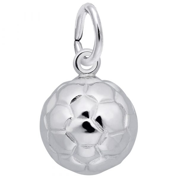 graziella Rembrandt Sterling Silver Soccer Ball Charm