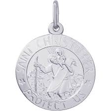 graziella Rembrandt Sterling Silver St.Christopher Charm