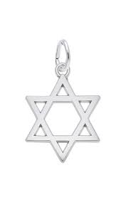 graziella Rembrandt Sterling Silver Star of David Charm