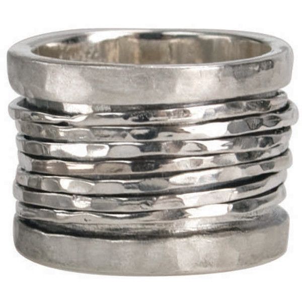 graziella Serenity Meditation Ring. Sterling Silver. Size 6