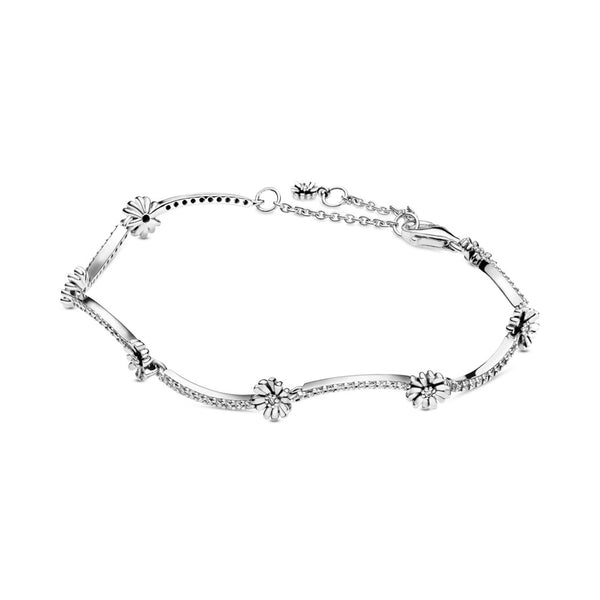 graziella Sparkling Daisy Flower Bracelet - FINAL SALE