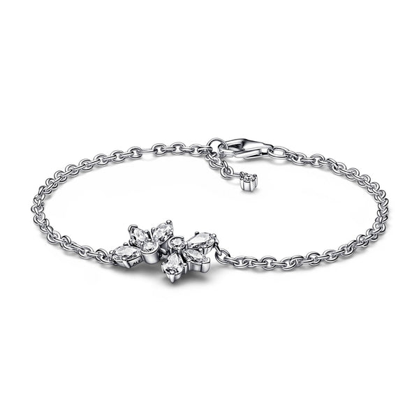 graziella Sparkling Herbarium Cluster Chain Bracelet