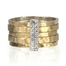 graziella Sun Meditation Ring. Sterling Silver 9KT Yellow Gold and C.Z. Size 7