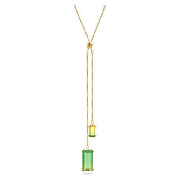 graziella Swarovski Millenia Y pendant Multicolored Gold-tone plated