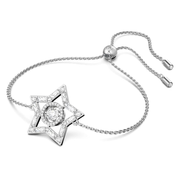 Graziella Swarovski Stella BraceletWhite Rhodium Plated
