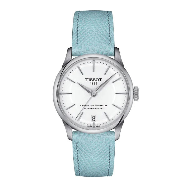 graziella Tissot Chemin Des Tourelles Powermatic 80 34mm Watch. T139.207.16.011.00