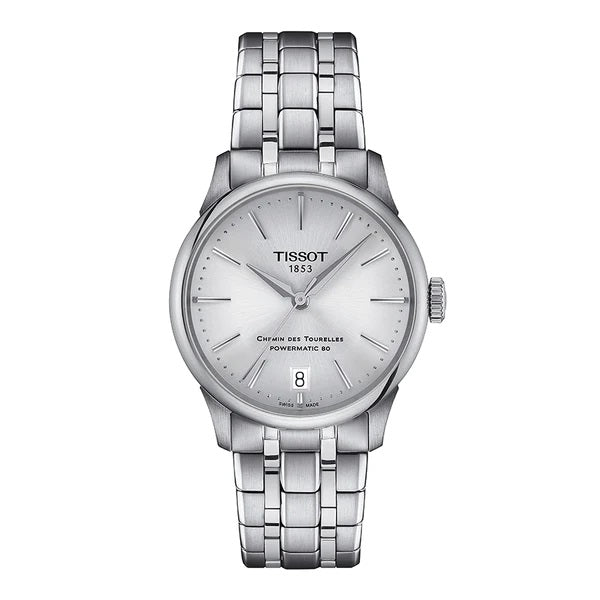 graziella Tissot Chemin des Tourelles Powermatic 80 34mm Watch. T139.207.11.031.00