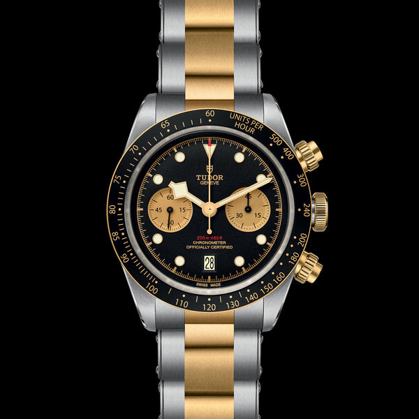 Graziella Tudor Black Bay Chrono S&G Watch - M79363N-0001 - 41mm Steel Case