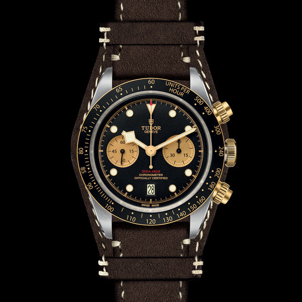 Graziella Tudor Black Bay Chrono S&G Watch - M79363N-0002 - 41mm Steel Case