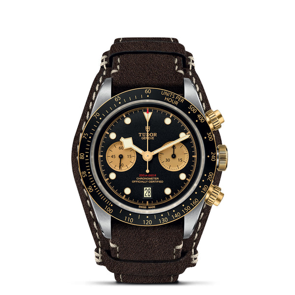 graziella Tudor Black Bay Chrono S&G Watch - M79363N-0002 - 41mm steel case