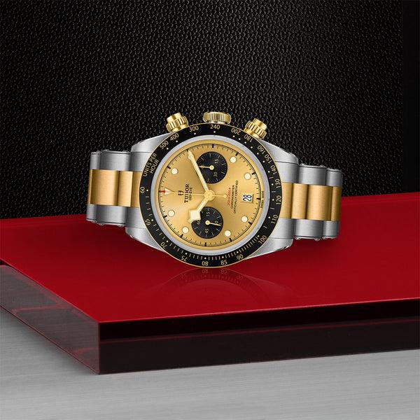 Graziella Tudor Black Bay Chrono S&G Watch - M79363N-0007 - 41mm Steel Case