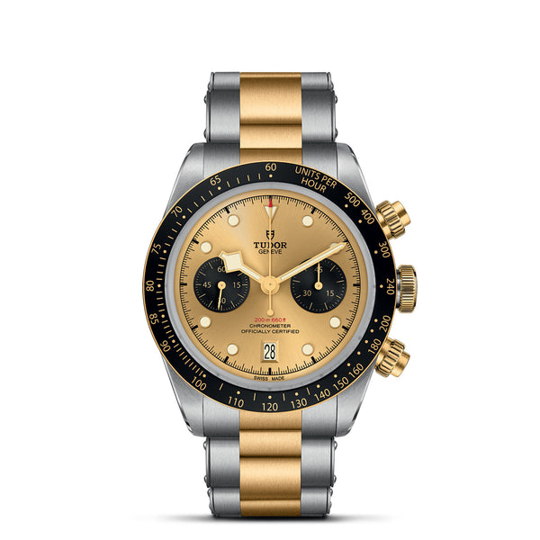 graziella Tudor Black Bay Chrono S&G Watch - M79363N-0007 - 41mm steel case