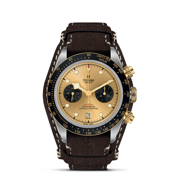 graziella Tudor Black Bay Chrono S&G Watch - M79363N-0008 - 41mm steel case