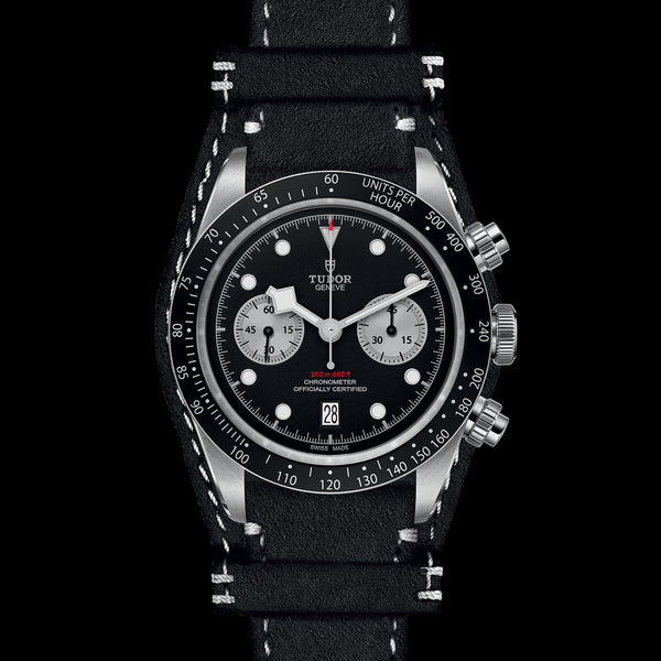 Graziella Tudor Black Bay Chrono Watch - M79360N-0005 - 41mm Steel Case