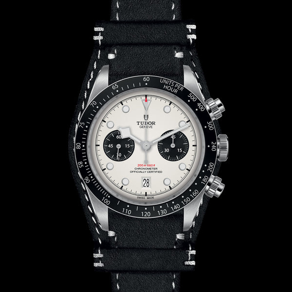 Graziella Tudor Black Bay Chrono Watch - M79360N-0006 - 41mm Steel Case