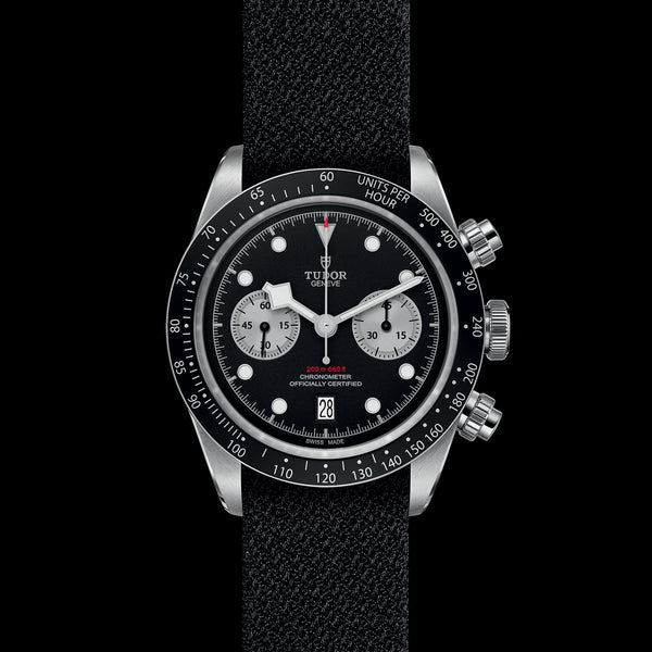 Graziella Tudor Black Bay Chrono Watch - M79360N-0007 - 41mm Steel Case