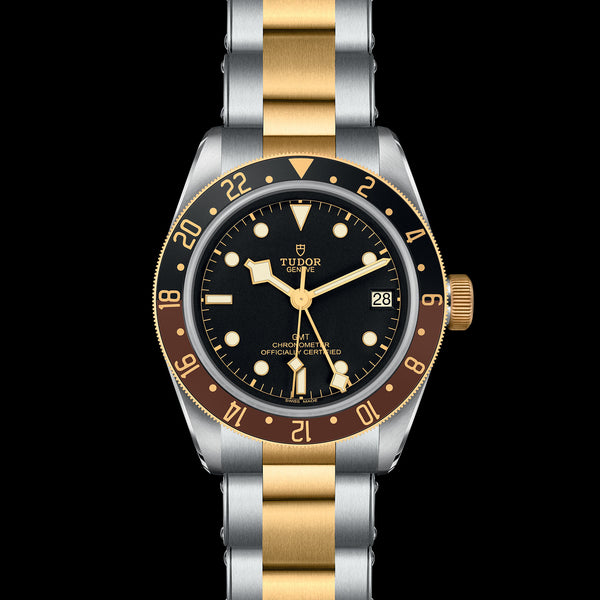 Graziella Tudor Black Bay GMT S&G Watch - M79833MN-0001 - 41mm Steel Case