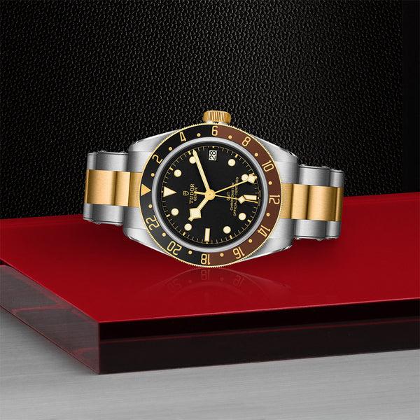 Graziella Tudor Black Bay GMT S&G Watch - M79833MN-0001 - 41mm Steel Case