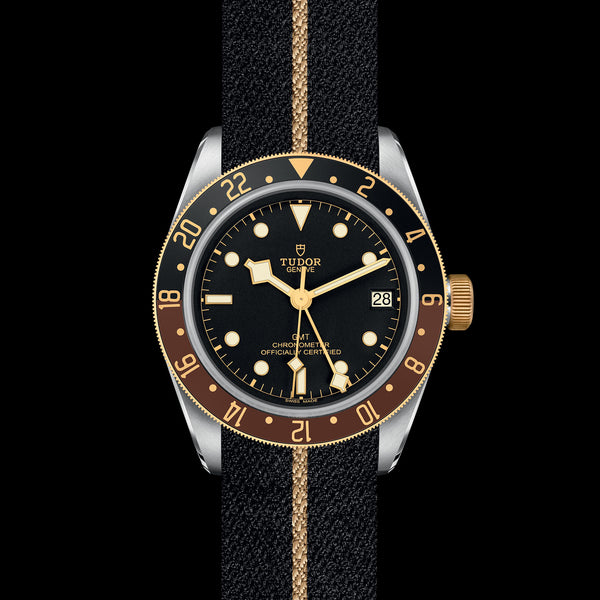 Graziella Tudor Black Bay GMT S&G Watch - M79833MN-0004 - 41mm Steel Case