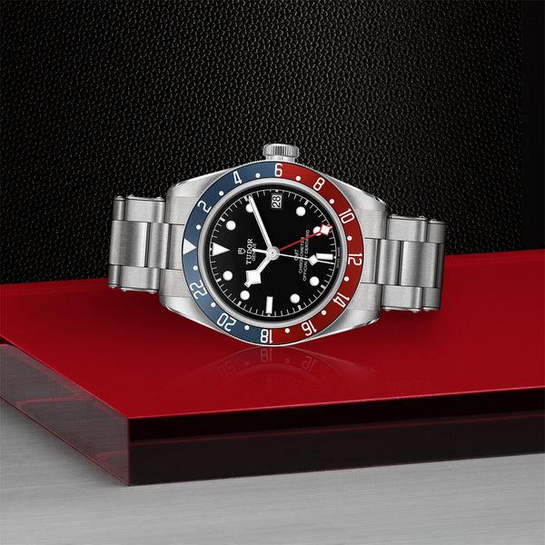 Graziella Tudor Black Bay GMT Watch - M79830RB-0001 - 41mm Steel Case