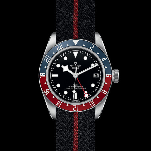 Graziella Tudor Black Bay GMT Watch - M79830RB-0003 - 41mm Steel Case