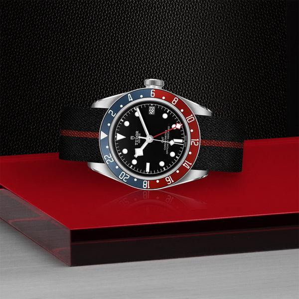 Graziella Tudor Black Bay GMT Watch - M79830RB-0003 - 41mm Steel Case