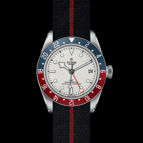 Graziella Tudor Black Bay GMT Watch - M79830RB-0010 - 41mm Steel Case