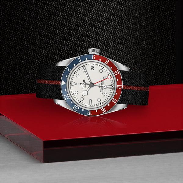 Graziella Tudor Black Bay GMT Watch - M79830RB-0010 - 41mm Steel Case