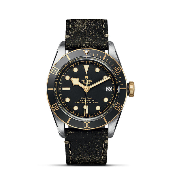 graziella Tudor Black Bay S&G Watch - M79733N-0007 - 41mm steel case
