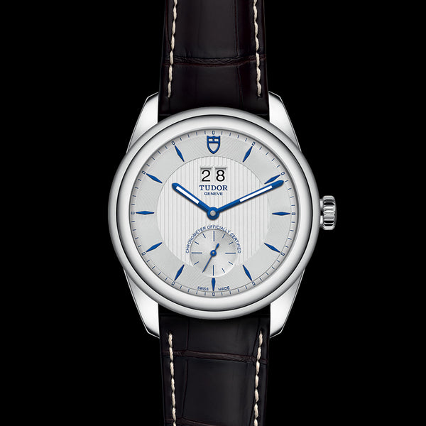 Graziella Tudor Glamour Double Date Watch - M57100-0016 - 42mm Steel Case