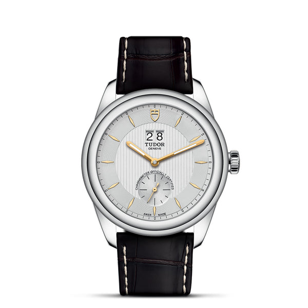 graziella Tudor Glamour Double Date Watch - M57100-0017 - 42mm steel case