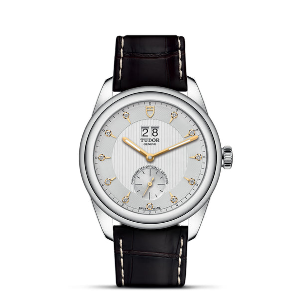 graziella Tudor Glamour Double Date Watch - M57100-0020 - 42mm steel case