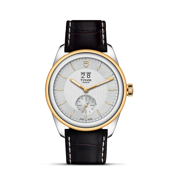 graziella Tudor Glamour Double Date Watch - M57103-0019 - 42mm steel case