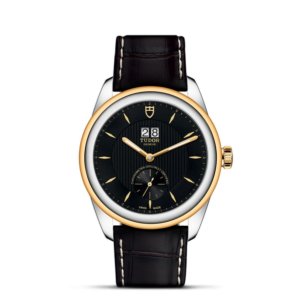 graziella Tudor Glamour Double Date Watch - M57103-0020 - 42mm steel case