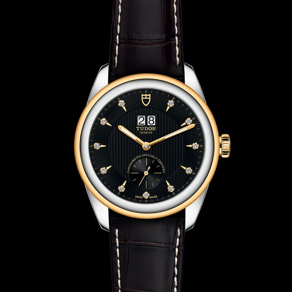 Graziella Tudor Glamour Double Date Watch - M57103-0022 - 42mm Steel Case