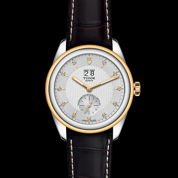 Graziella Tudor Glamour Double Date Watch - M57103-0023 - 42mm Steel Case