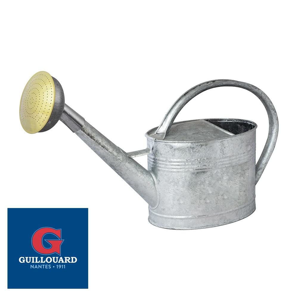 Guillouard Arrosoir De 6 Litres Acier Galvanisé à Chaud - Pomme Galvanisée