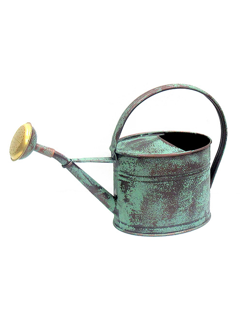 guillouard Arrosoir galvanisé d'une contenance de 1 75L Vert vieilli