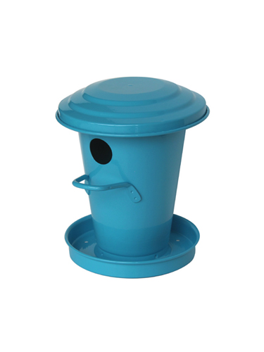 Guillouard Nichoir à Oiseaux Vert - Acier Galvanisé