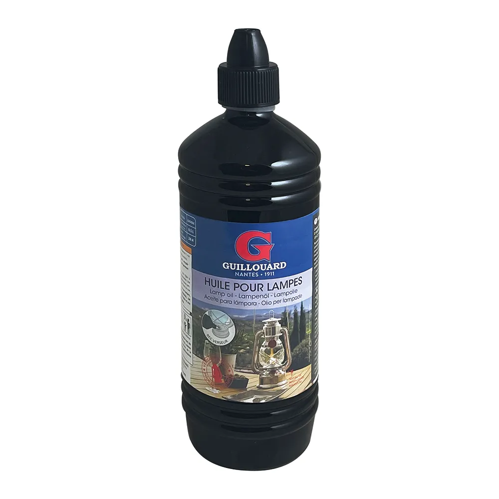 Guillouard Kit De Recharge - 2 Bouteilles D'Huile + 3 Mèches - Pour Lampe Tempête "Luciole"