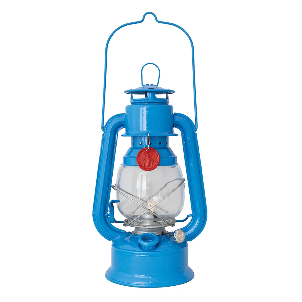 guillouard Lampe Tempête "Luciole" - Bleu - Coffret Kraft