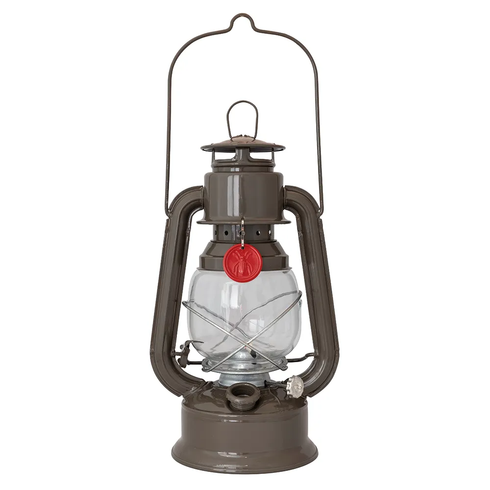 guillouard Lampe Tempête "Luciole" - Taupe - Coffret Kraft