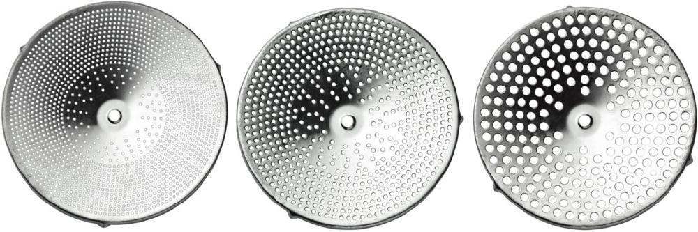 guillouard Lot de 3 grilles inox pour passe-légumes diamètre 24 27 et 31 cm