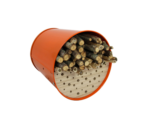 guillouard Nichoir à oiseaux orange - Acier galvanisé