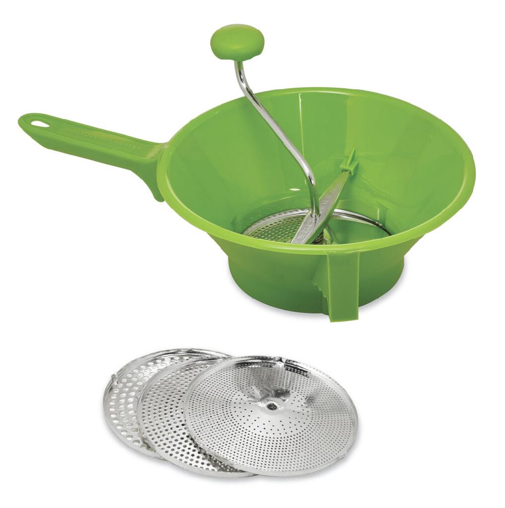 Guillouard Passe Légumes Plastique Premium Vert - 3 Grilles